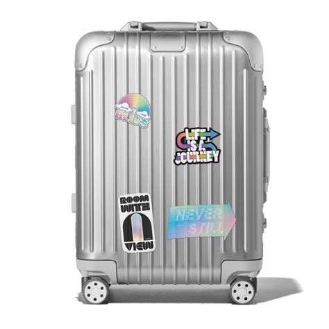 rimowa fendi stickers|Rimowa luggage stickers.